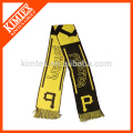 Fashion custom knitting football team scarf